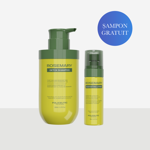 Sampon regenerant Rosemary (GRATUIT)   + Lotiune redensifianta